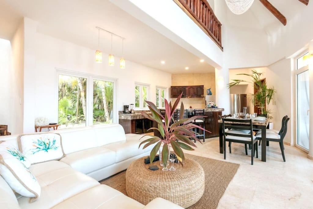 Luxury 5-Br Beachfront Home In Tulum Casa Sofia Gato Exterior foto